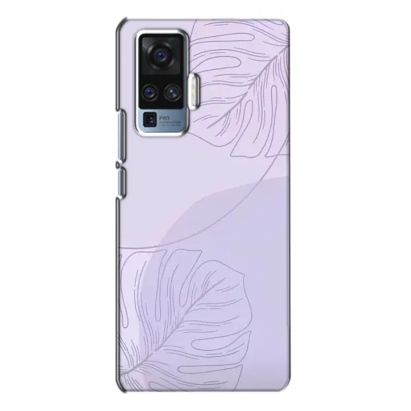Чехол с рисунком «Монстера фиолетовая» для Vivo X50 Pro Чехол с рисунком «Монстера фиолетовая» для Vivo X50 Pro