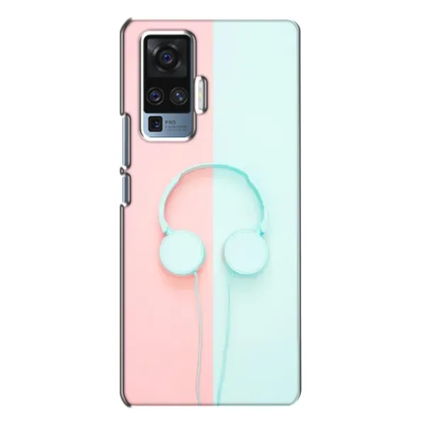 Чехол с рисунком «Наушники» для Vivo X50 Pro Чехол с рисунком «Наушники» для Vivo X50 Pro