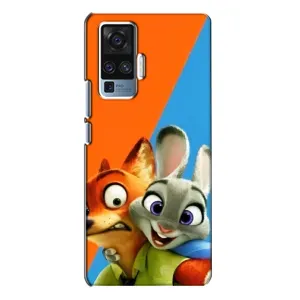 Чехлы ЗВЕРОПОЛИС для Vivo X50 Pro (Ник и Хопс)