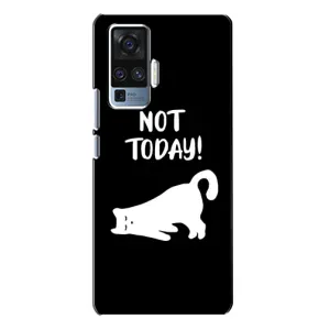 Бампер с изображением Котиков для Виво Х50 Про (Not Today)