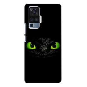 Чехол дракон Беззубик для Vivo X50 Pro (Глаза Беззубика)