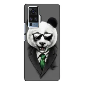 Чехлы с Пандами на Vivo X50 Pro (Панда в очках)