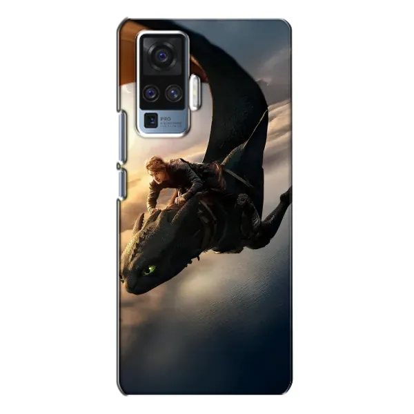 Чехол с рисунком «Полет Беззубика» для Vivo X50 Pro Чехол с рисунком «Полет Беззубика» для Vivo X50 Pro