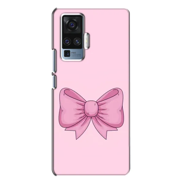 Чехол с рисунком «Розовый бантик» для Vivo X50 Pro Чехол с рисунком «Розовый бантик» для Vivo X50 Pro