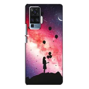 Силиконовые Чехлы Любимому человеку для Vivo X50 Pro (Шарики в небе)