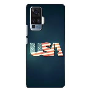 Чохол Прапор USA для Vivo X50 Pro (USA)