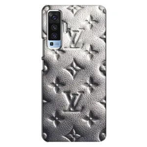 Текстурний Чохол Louis Vuitton для Віво Х50 (Бежевий ЛВ)