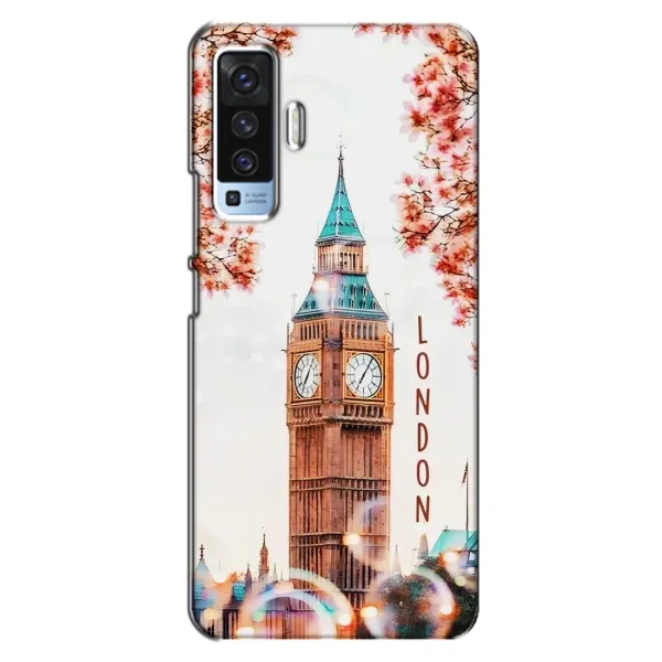 Чехол с рисунком «Часы Лондон» для Vivo X50 Чехол с рисунком «Часы Лондон» для Vivo X50