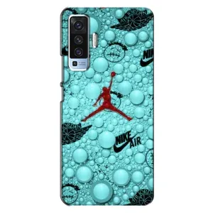 Силіконовый Чохол Nike Air Jordan на Віво Х50 (Джордан Найк)
