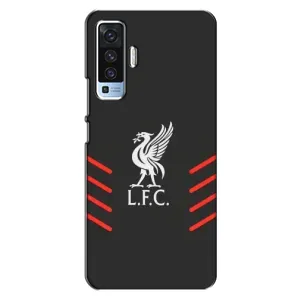 Силиконовые Чехлы принт Футбол на Vivo X50 (Эмблема Liverpool)