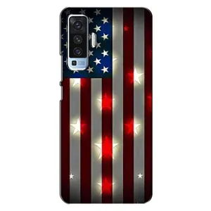 Чехол Флаг USA для Vivo X50 (Флаг США 2)