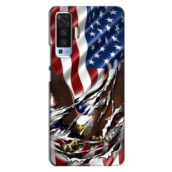 Чехол с рисунком «Флаг USA» для Vivo X50 Чехол с рисунком «Флаг USA» для Vivo X50