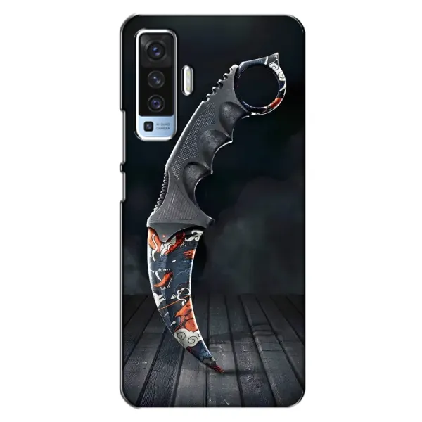 Чехол с рисунком «Кинжал КС ГО» для Vivo X50 Чехол с рисунком «Кинжал КС ГО» для Vivo X50