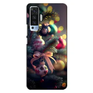 Чехлы на Новый Год Vivo X50 (Красивая елочка)