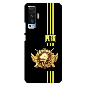 Чехол (TPU) с картинкой "Лого Пабг" на Виво Х50 (Лого PUPG)