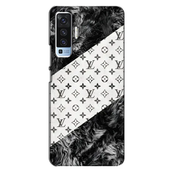 Чехол с рисунком «LV на белом» для Vivo X50 Чехол с рисунком «LV на белом» для Vivo X50