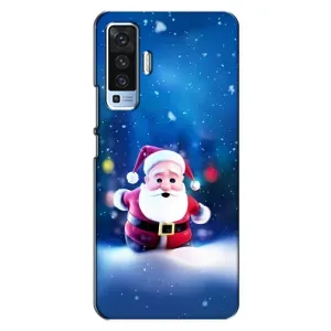 Чехлы на Новый Год Vivo X50 (Маленький Дед Мороз)