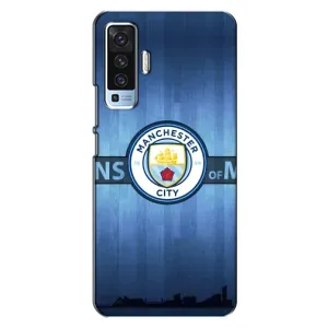 Силиконовые Чехлы принт Футбол на Vivo X50 (ManCity)