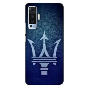 Чохли з тематикою "Круті машини" на Vivo X50 (Лого Maserati)