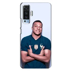 Чехол (TPU) с Футболистом на Vivo X50 (Мбаппешичка)