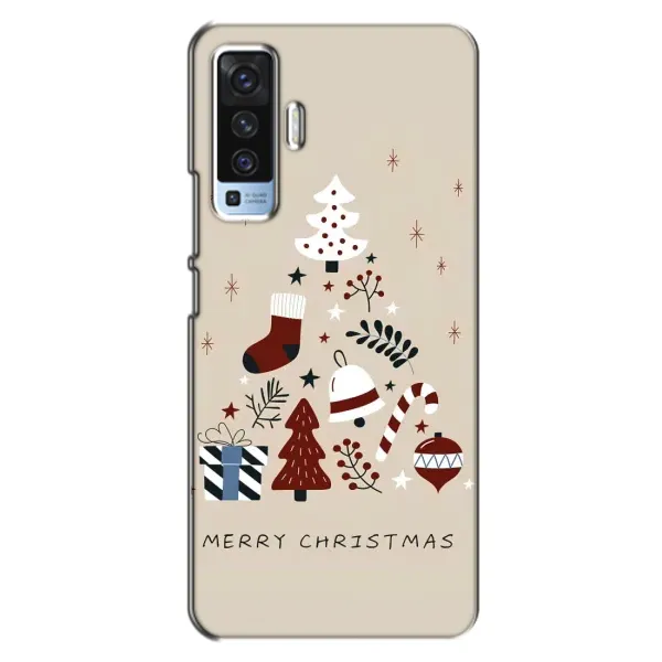 Чехол с рисунком «Merry Christmas» для Vivo X50 Чехол с рисунком «Merry Christmas» для Vivo X50
