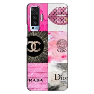 Чохол (Dior, Prada, YSL, Chanel) для Vivo X50 (Модніца)