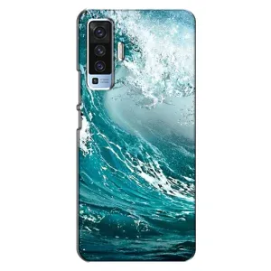 Летний Чехол на Vivo X50 (Морская волна)