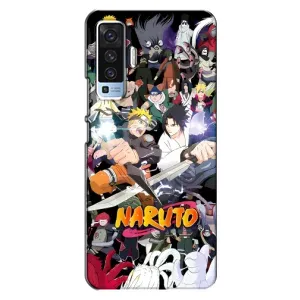 Купить Чехлы на телефон с принтом Anime для Vivo X50 (Наруто постер)