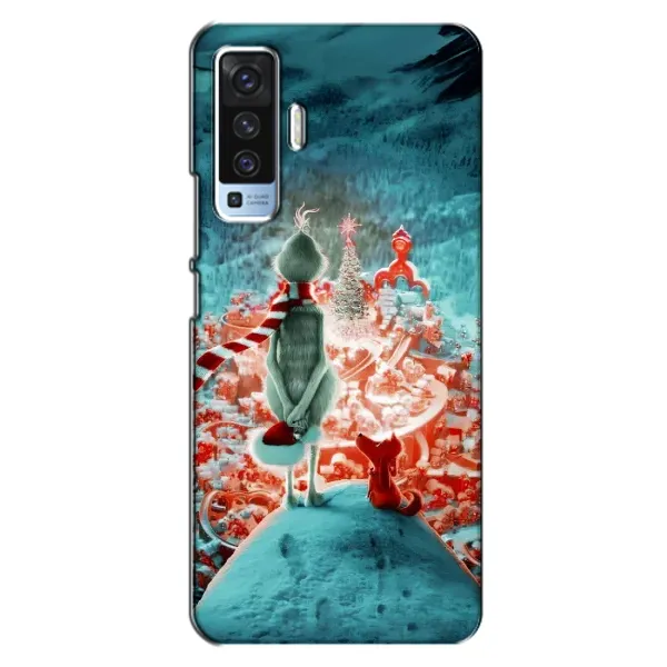 Чехол с рисунком «Новогодний Гринч» для Vivo X50 Чехол с рисунком «Новогодний Гринч» для Vivo X50
