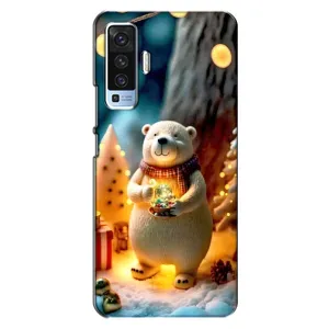Чехлы на Новый Год Vivo X50 (Новогодний ведмеженок)