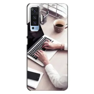 Силиконовый бампер (Работники) на Vivo X50 (Офисный работник)