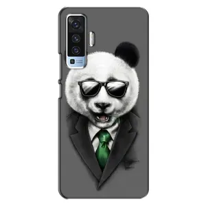 Чехлы с Пандами на Vivo X50 (Панда в очках)