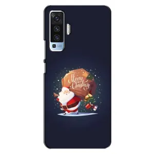 Чехол Санта Клаус для Vivo X50 (Подарки от Санты)