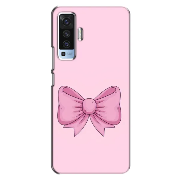 Чехол с рисунком «Розовый бантик» для Vivo X50
