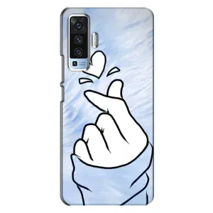 Чохол (Знак сердечка) для Vivo X50 (Серце знак)