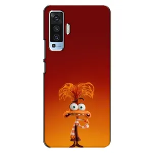 Чехол Головоломка для Vivo X50 - (AlphaPrint) (Тревожность)