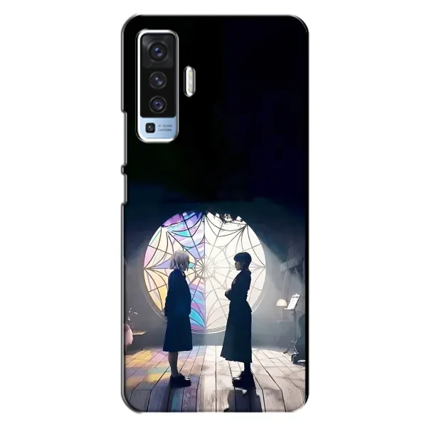 Чехол с рисунком «Уэнсдей и Энди» для Vivo X50 Чехол с рисунком «Уэнсдей и Энди» для Vivo X50