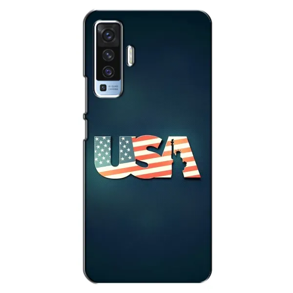 Чехол с рисунком «USA» для Vivo X50 Чехол с рисунком «USA» для Vivo X50