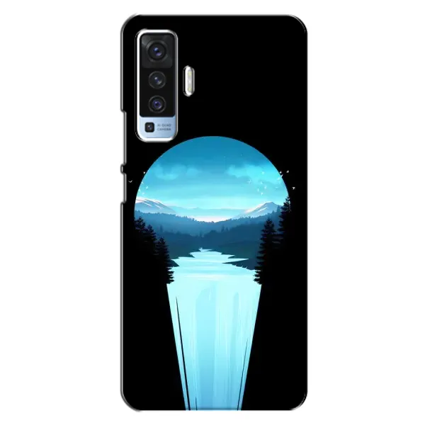 Чехол с рисунком «Синий Водопад» для Vivo X50 Чехол с рисунком «Синий Водопад» для Vivo X50
