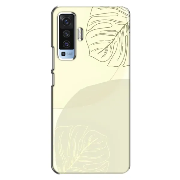 Чехол с рисунком «Зелёный фон» для Vivo X50
