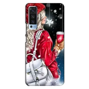 Чехлы на Новый Год Vivo X50 (Зима пришла)