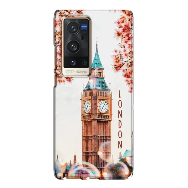 Чехол с рисунком «Часы Лондон» для Vivo X60 Pro Plus Чехол с рисунком «Часы Лондон» для Vivo X60 Pro Plus
