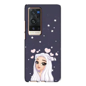 Чохол Стильні дівчата на Vivo X60 Pro Plus (Дівчина та серця)