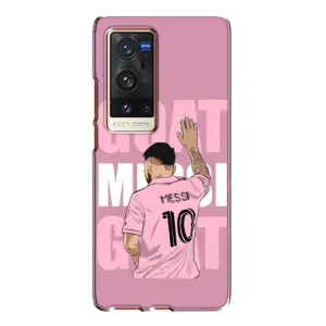 Чехлы Лео Месси в Майами на Vivo X60 Pro Plus (GOAT MESSI)