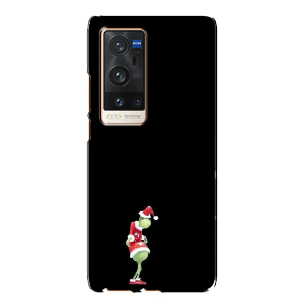 Чехол с рисунком «Гринч на чорном» для Vivo X60 Pro Plus Чехол с рисунком «Гринч на чорном» для Vivo X60 Pro Plus