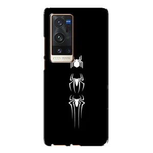 Чехол Супергерой Человека Паука на Vivo X60 Pro Plus (Лого паука)