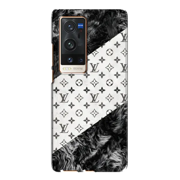 Чехол с рисунком «LV на белом» для Vivo X60 Pro Plus Чехол с рисунком «LV на белом» для Vivo X60 Pro Plus