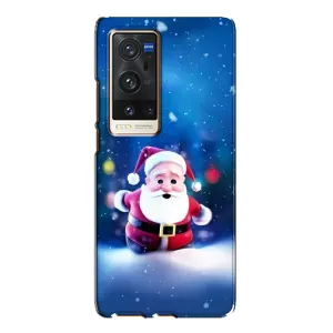 Чехлы на Новый Год Vivo X60 Pro Plus (Маленький Дед Мороз)