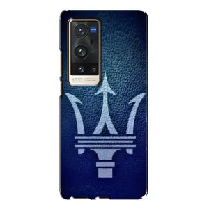 Чехлы с тематикой "Крутые машины" на Vivo X60 Pro Plus (Лого Maserati)