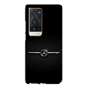 Силиконовый бампер с картинкой машины на Vivo X60 Pro Plus (Mercedes)